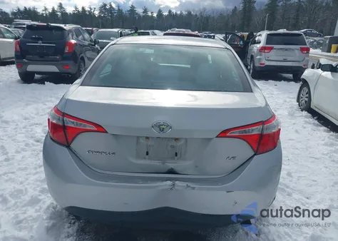 2014 Toyota Corolla Le from USA, damaged, VIN 2T1BURHE1EC133574